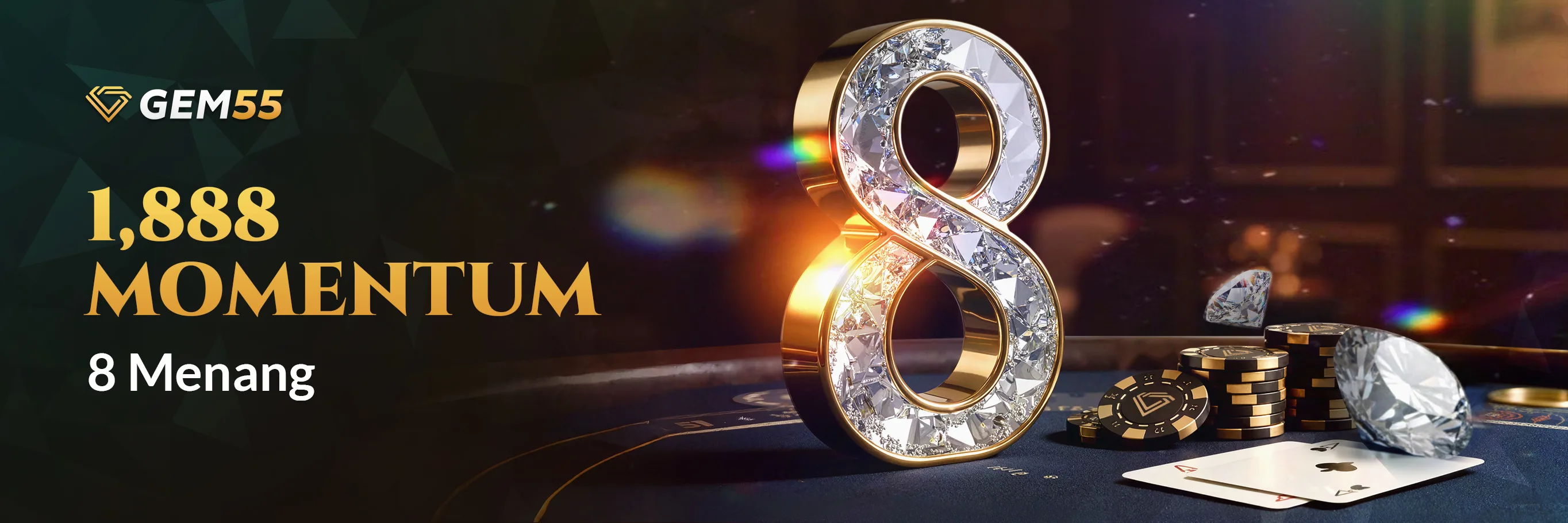 1,888 Momentum 8 Menang 