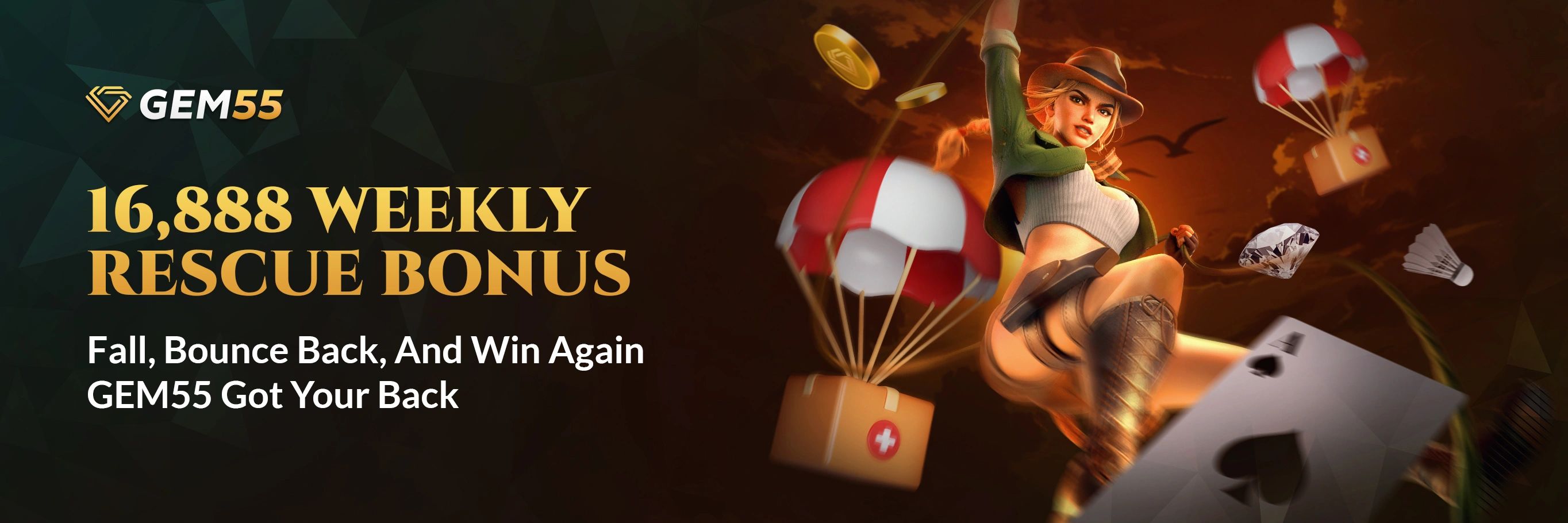 16,888 Weekly Rescue Bonus 