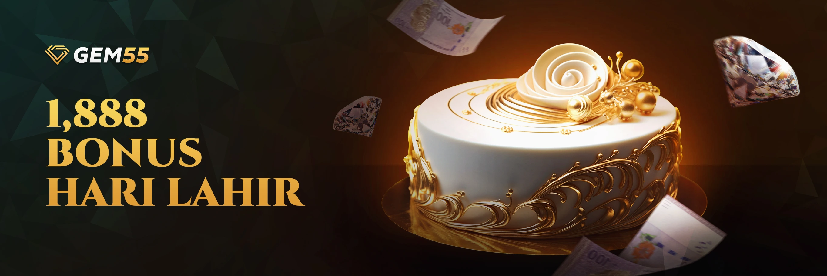 1888 Birthday Cash Bonus 