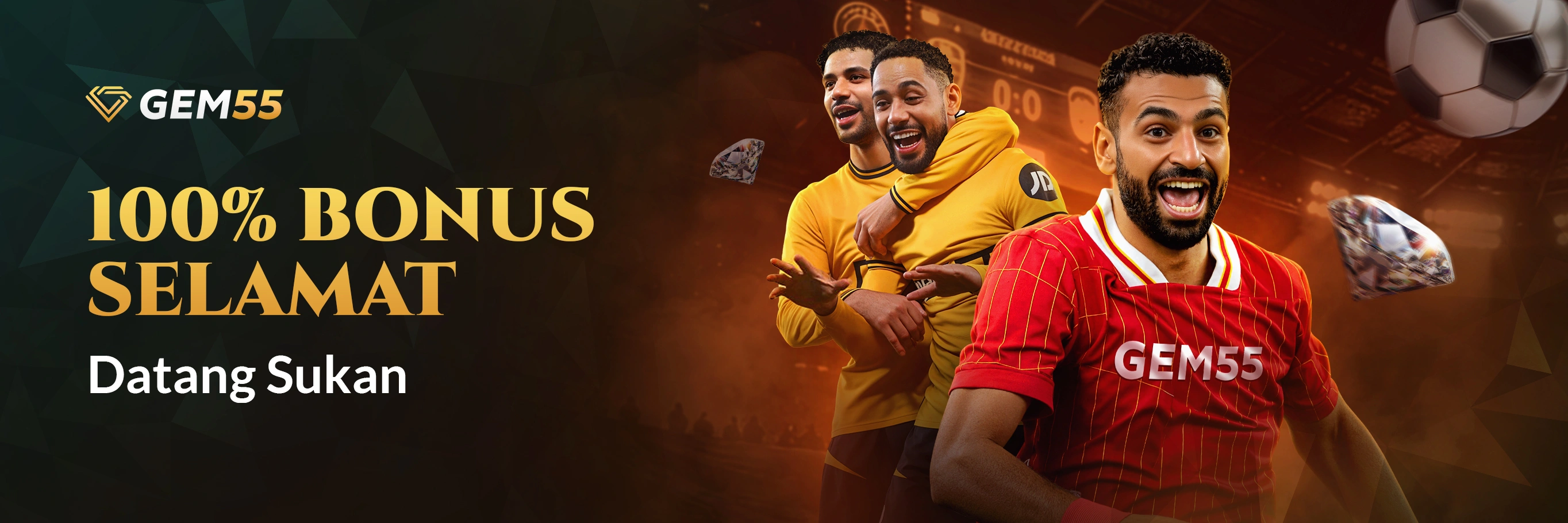 100% Sport Welcome Bonus 