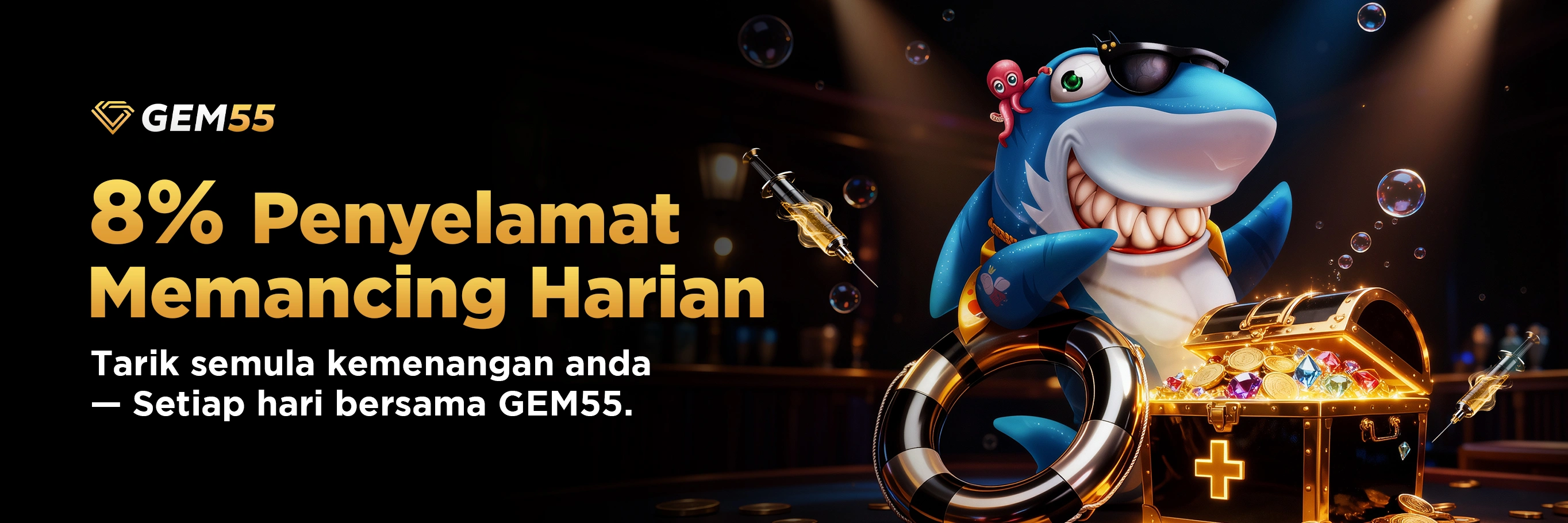 8% Penyelamat Memancing Harian 