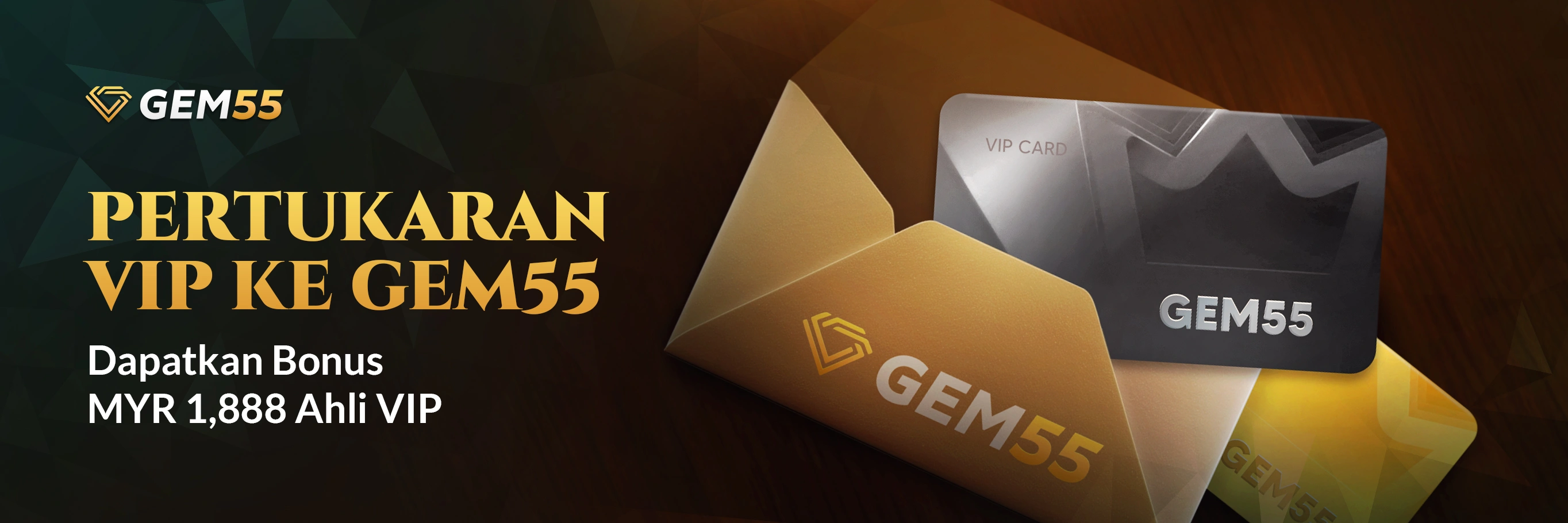 Dapatkan Bonus MYR 1,888 Ahli VIP! 